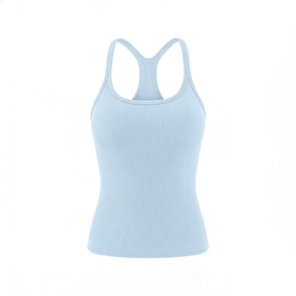 Pink U-neck Strapless Crop Top for Women