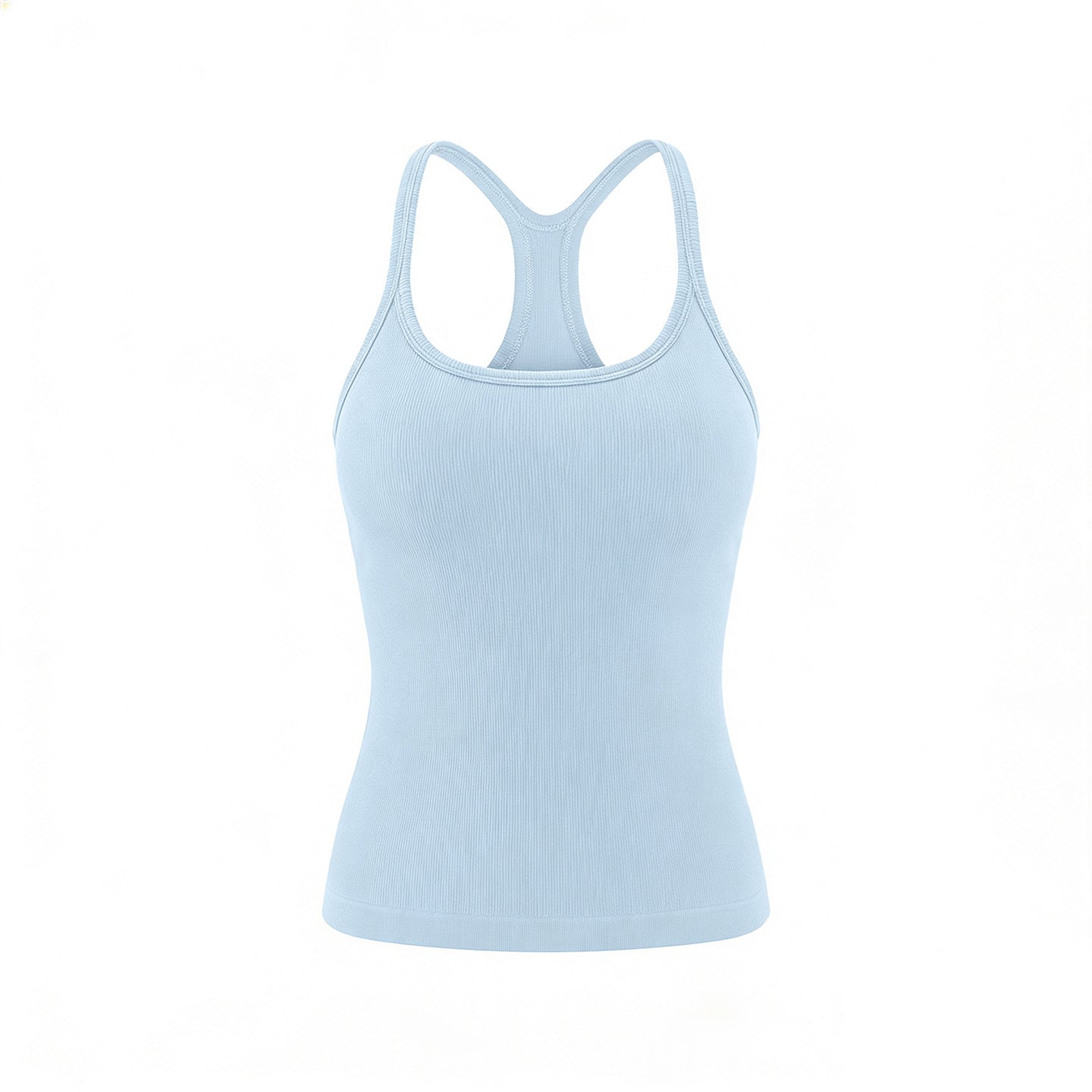 Pink U-neck Strapless Crop Top for Women