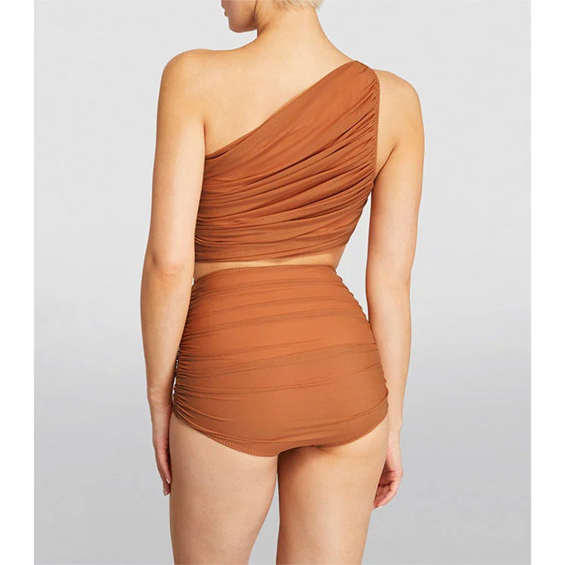 Tie High Waist Design for Women, Beach Swimwear for Vacation