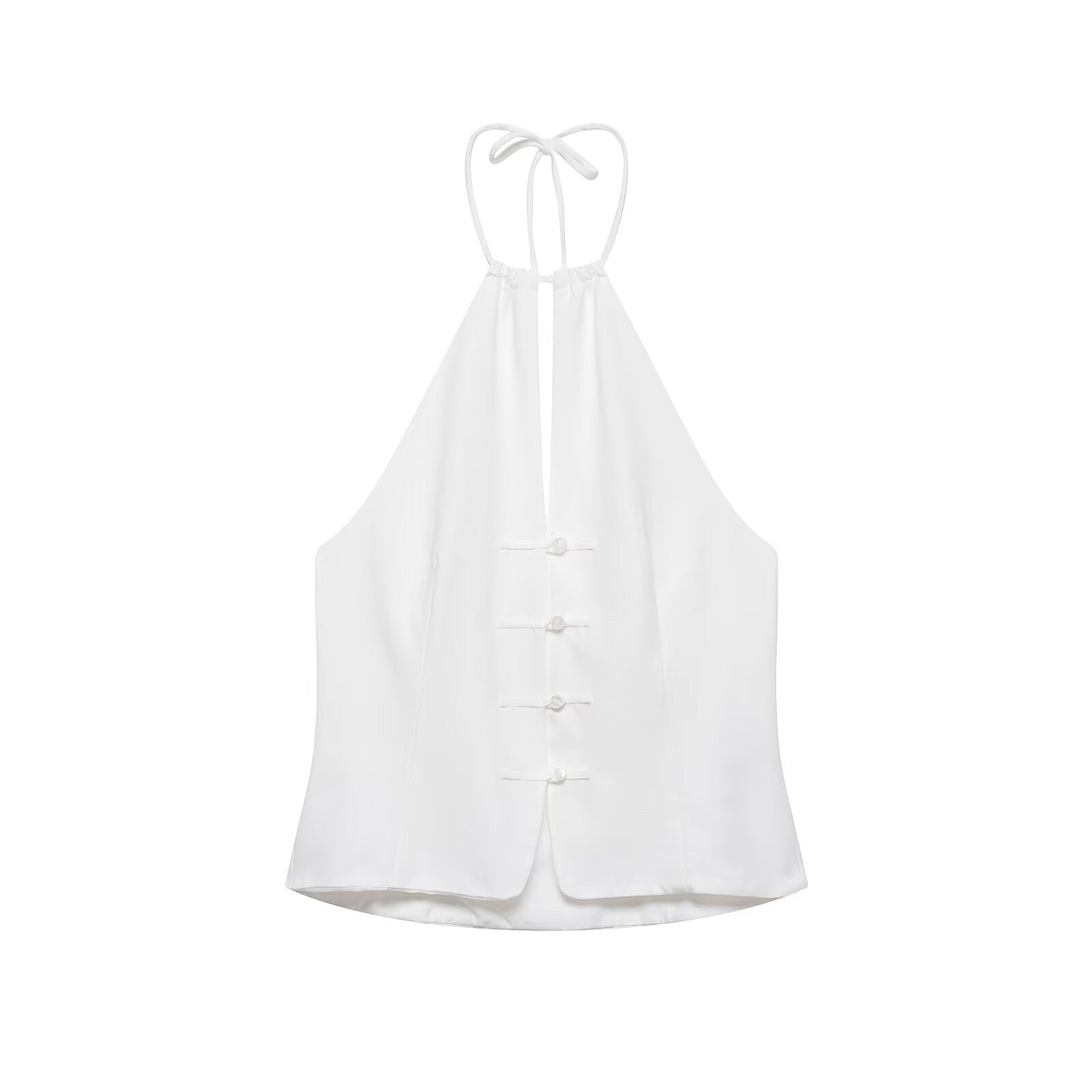 Zipped Front Wrap-Neck Top + Shorts Set