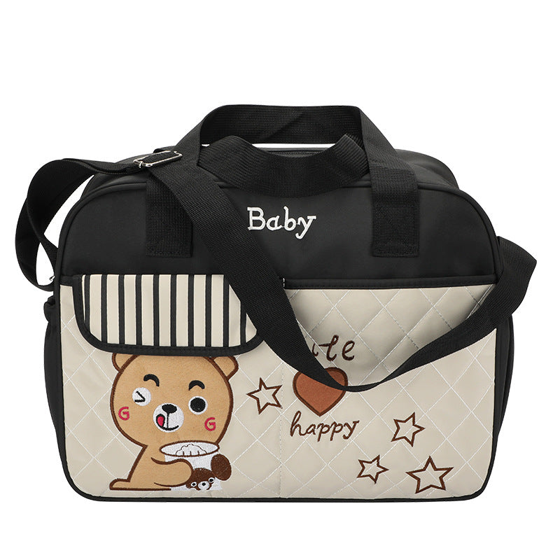 New oxford cloth cute pattern trend single shoulder bag casual diagonal bag