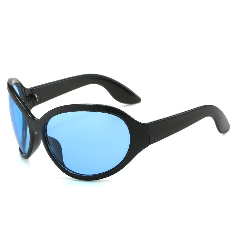 Sunglasses personalized hip-hop large frame glasses alien sunglasses female