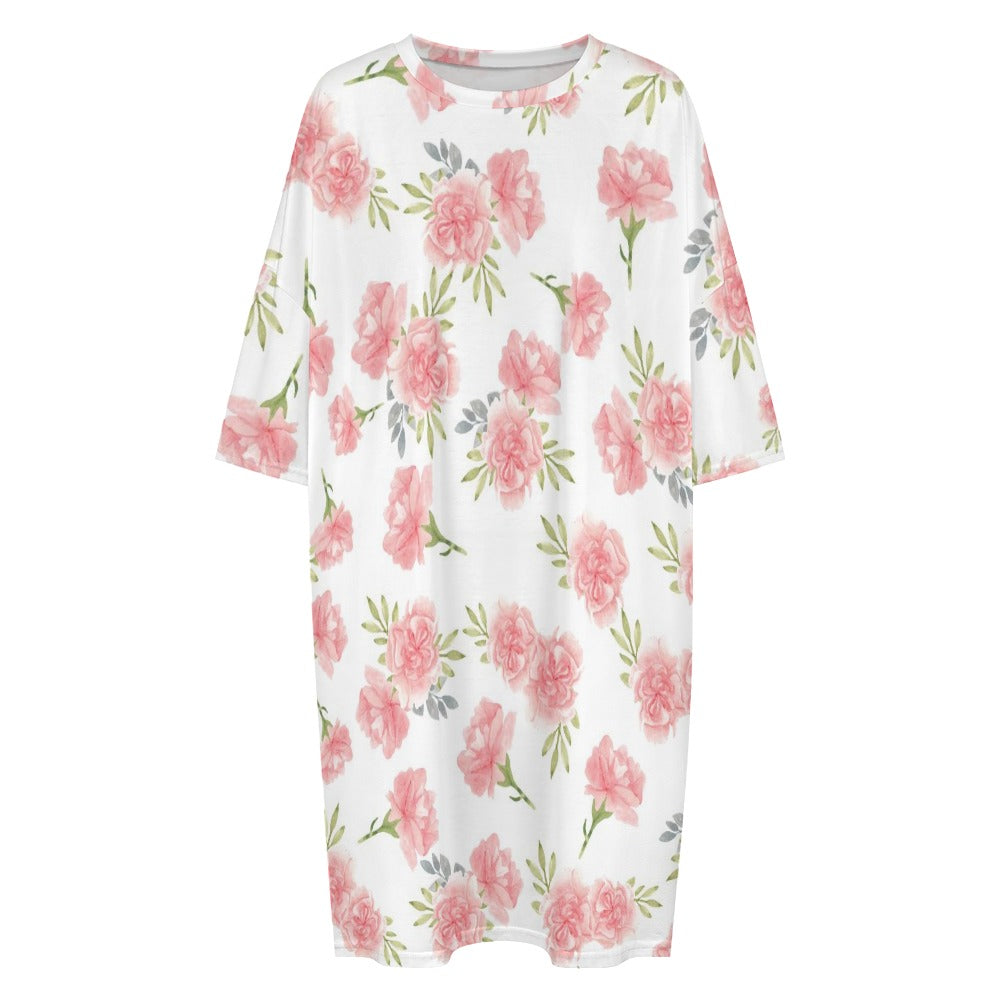 Women's one-size long T-shirt/pajama top