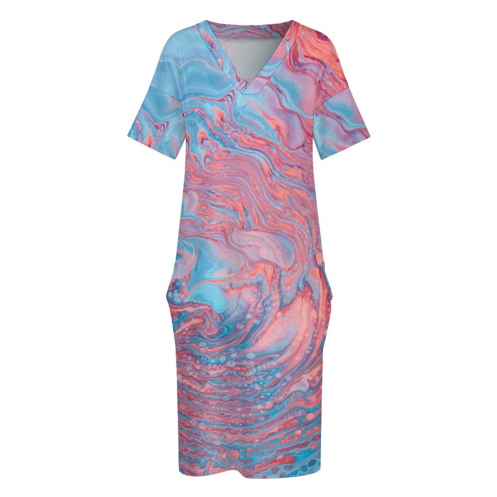 Loose pocket dress