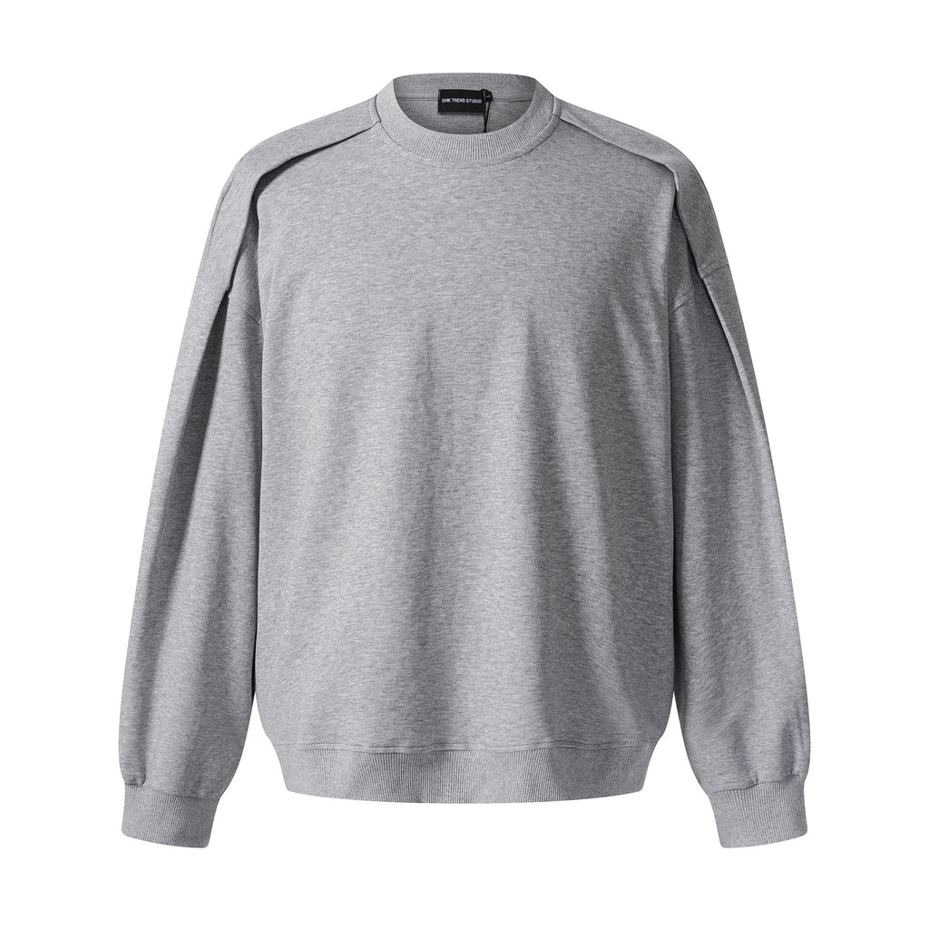 Round neck sweatshirt for men