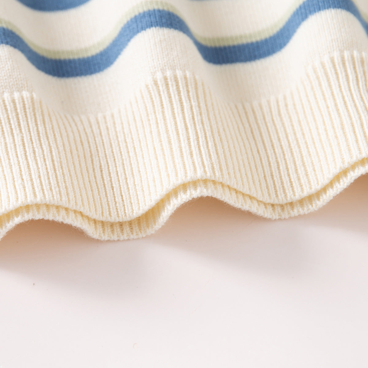 Striped Turtleneck Sweater Warm Top for Kids Children's Clothing