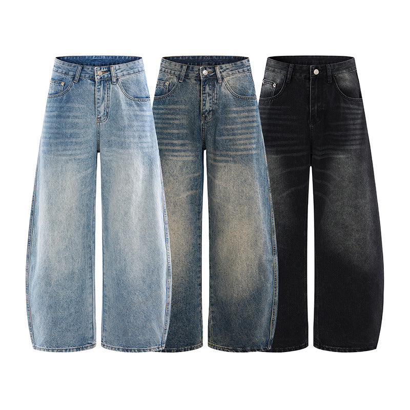 Men's Wear Fashion Straight Leg Denim Pants