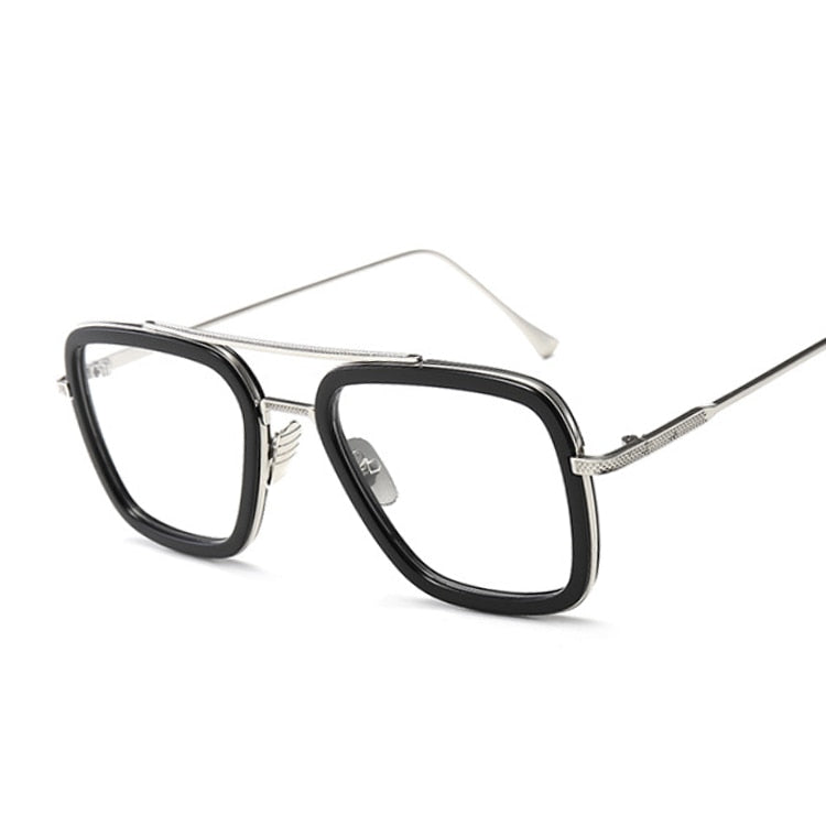 Black Sunglasses Woman/man Mirrored Designer Brand Woman Glasses Vintage Blue Lens Sun Glasses Female UV400