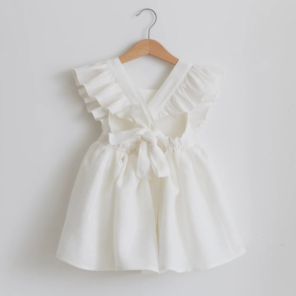 Solid color baby ruffle skirt