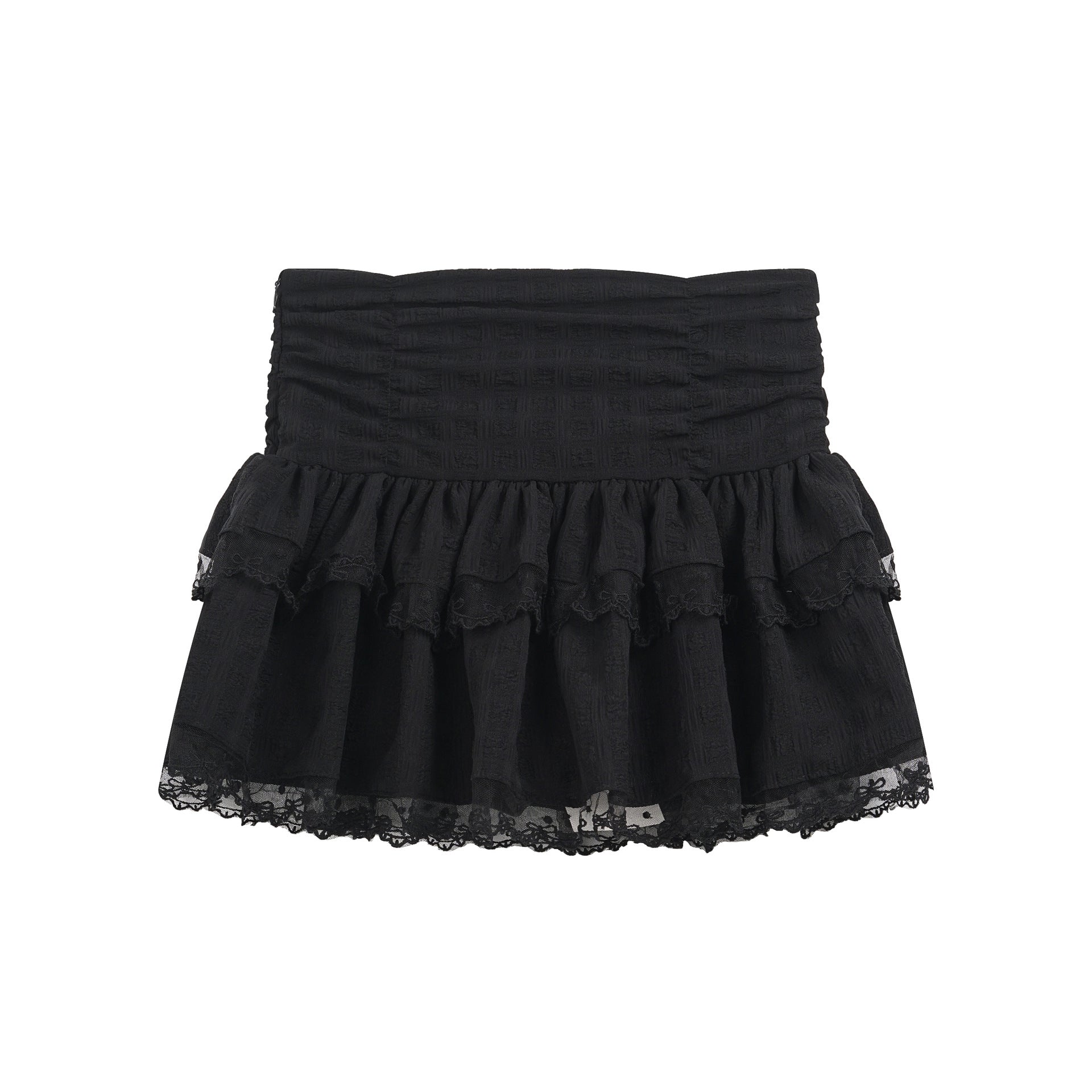 Pleated Mini Skirt High Waist Multi-Layered Cake Skirt Sweet Girl Style Midi Skirt