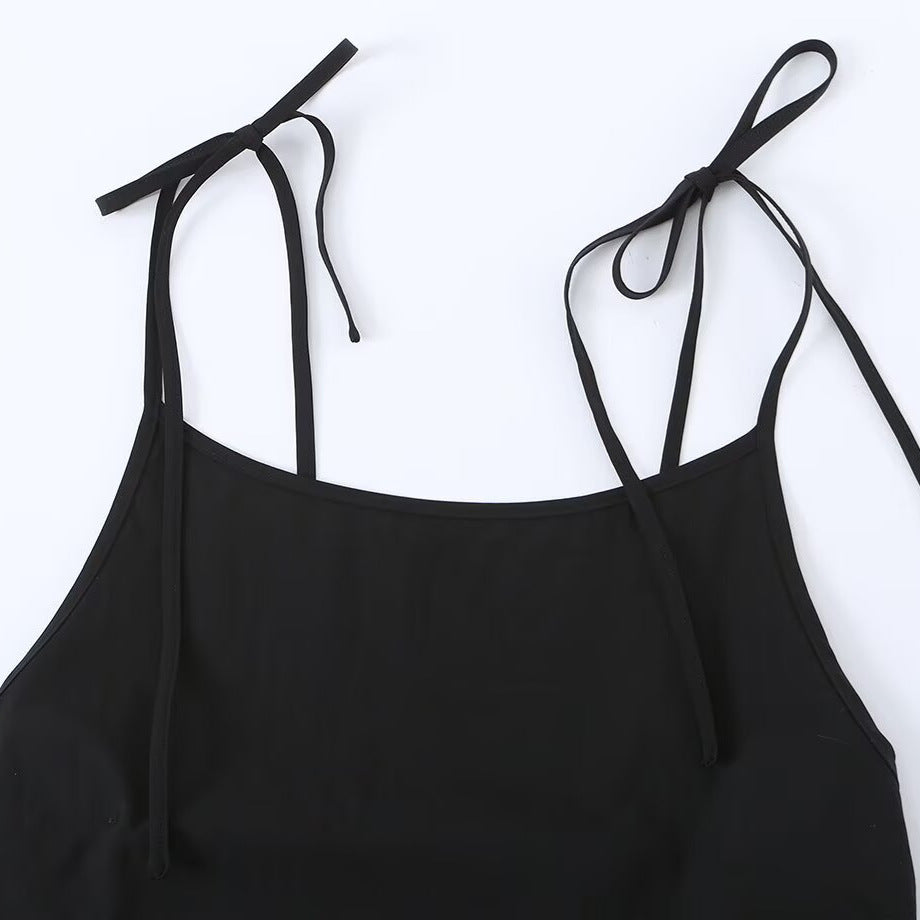 French bow flute dress for summer
