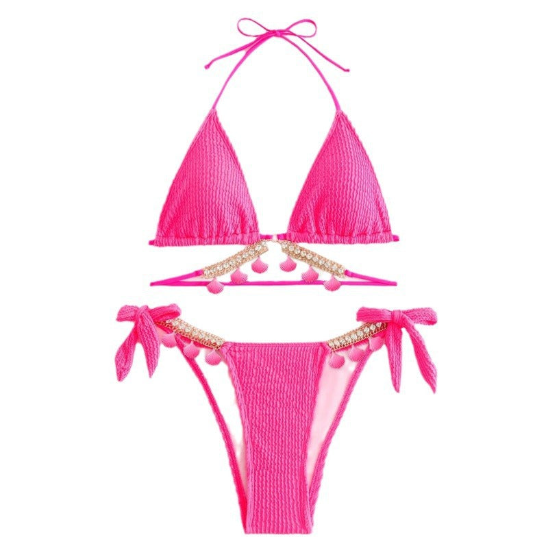 Strap Bikini Set Women's Swimwear Three-Piece Bikini Swimsuit