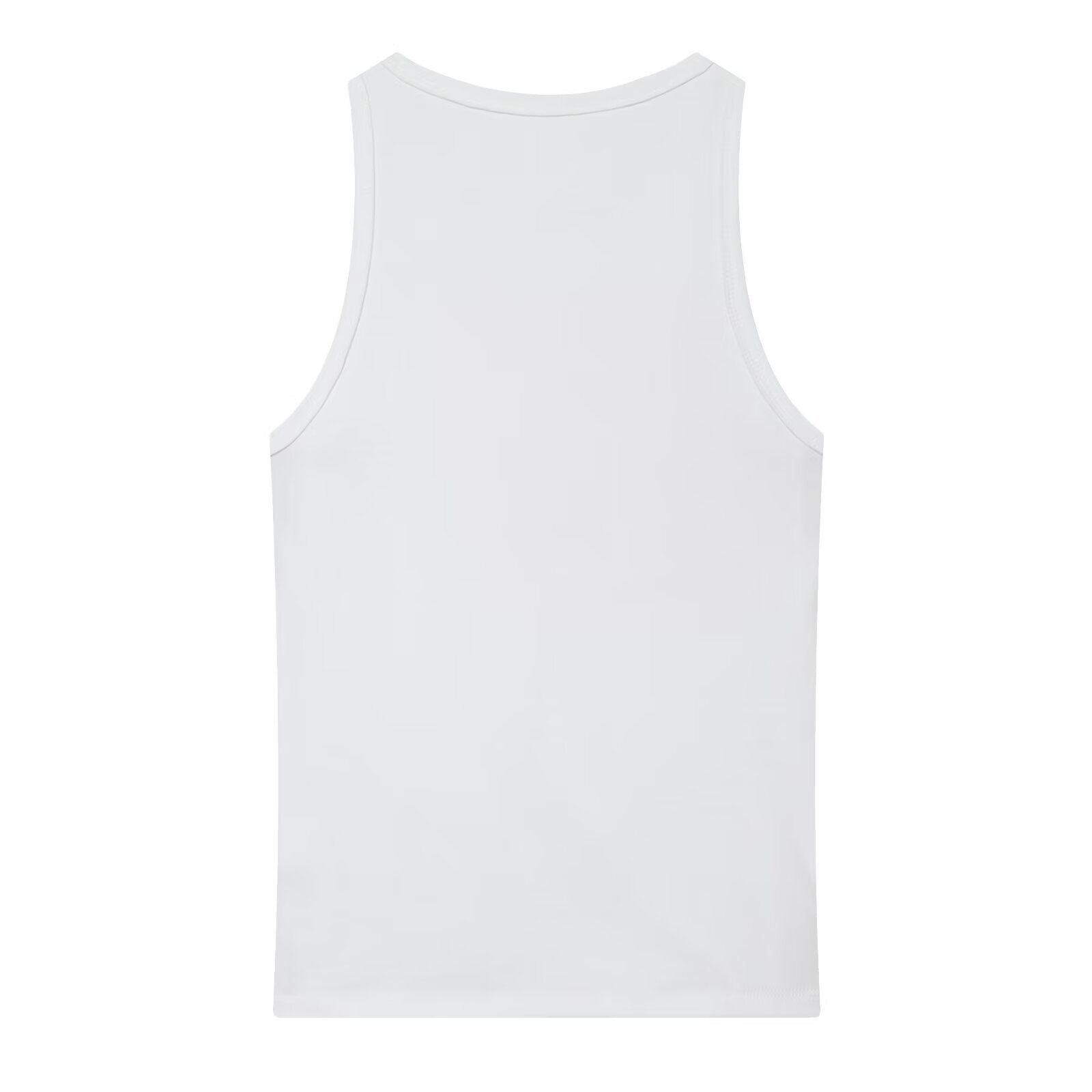 Retro style spicy girl printed sleeveless T-shirt