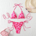 Triangle bikini set