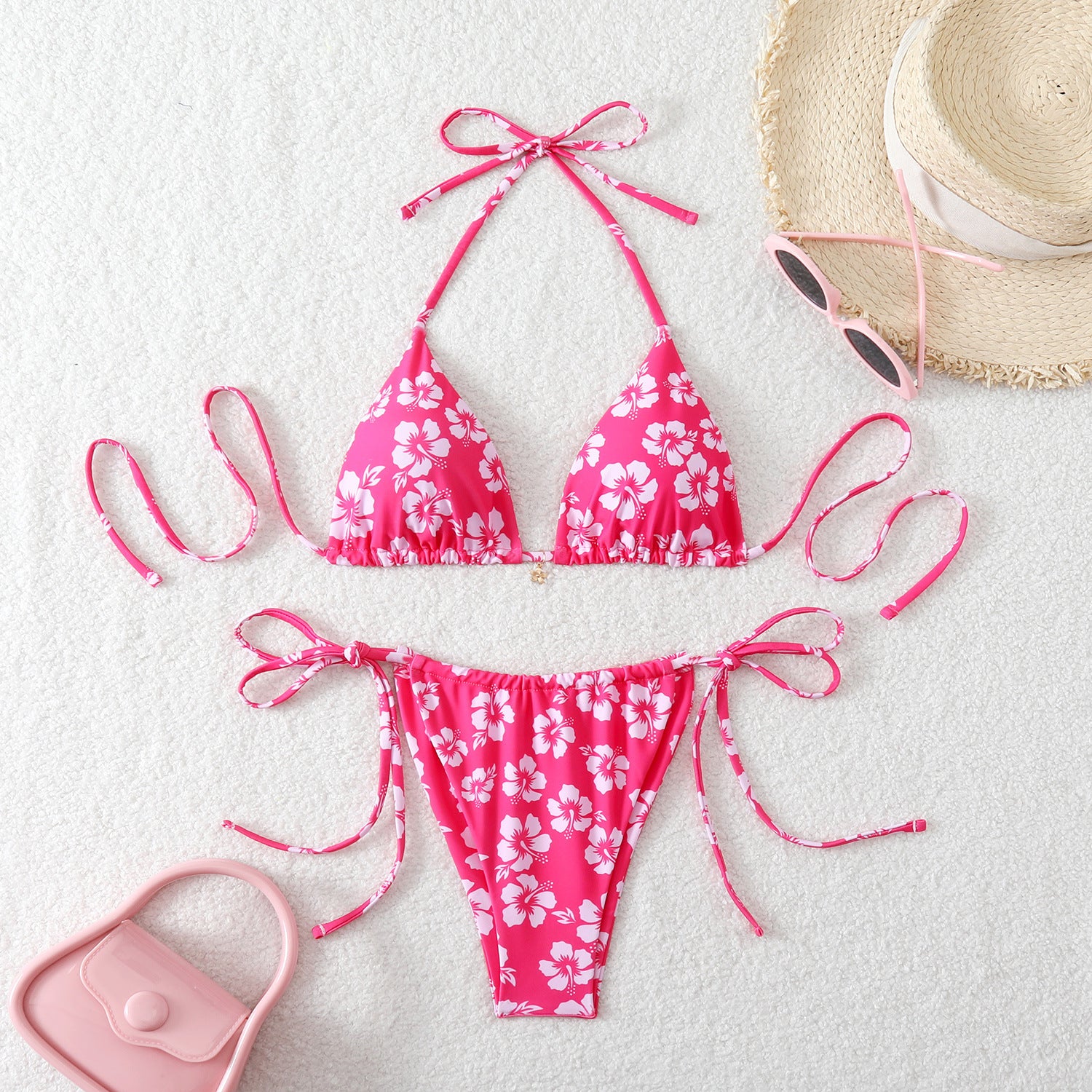 Triangle bikini set