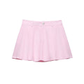 Hot girl high waist slimming A-line skirt pants