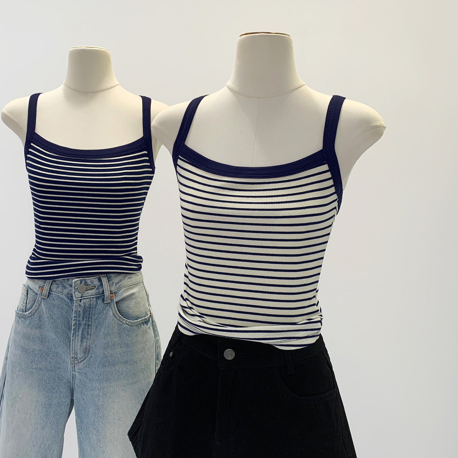 Fitted Crop Tank Top for Women