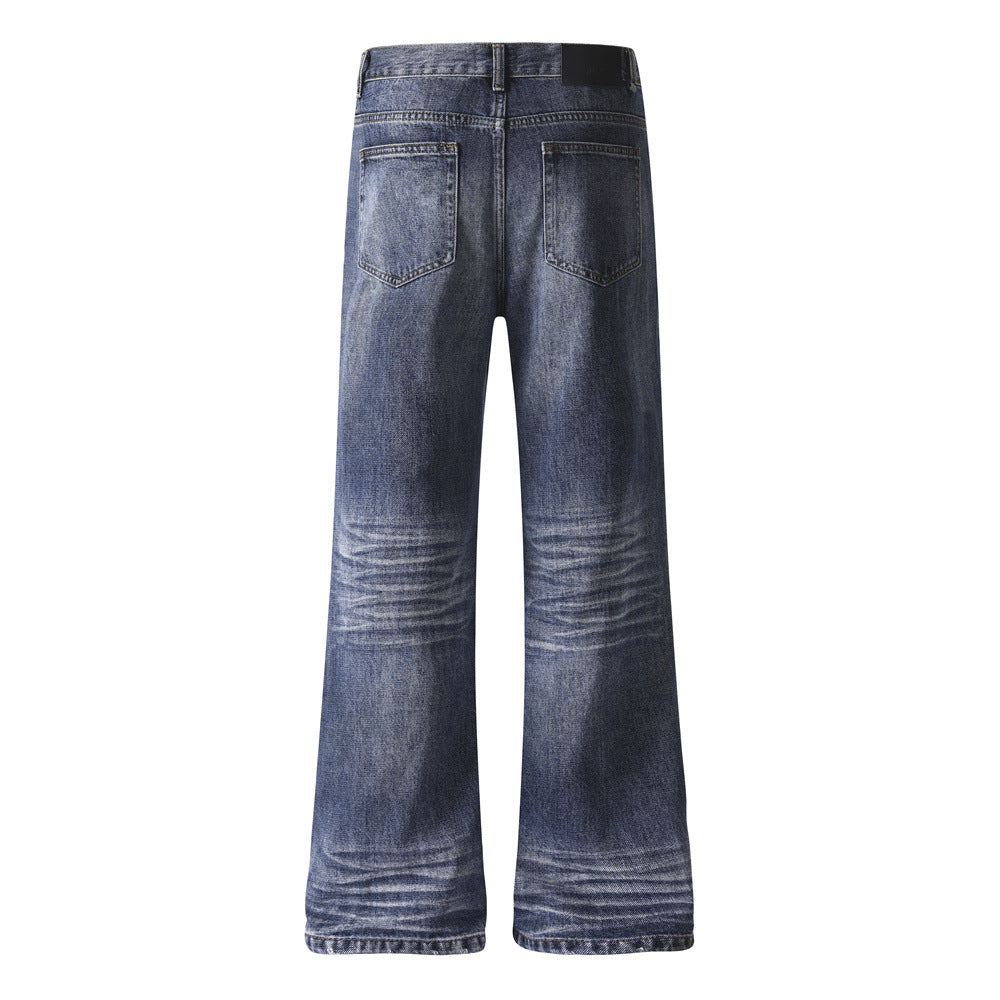 Wash and make old denim pants