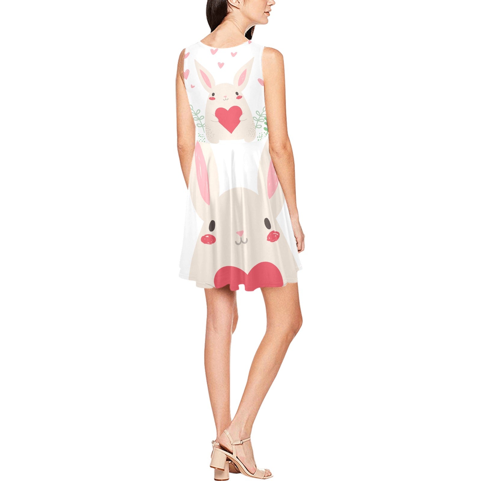 Women's Sleeveless Skater Dress