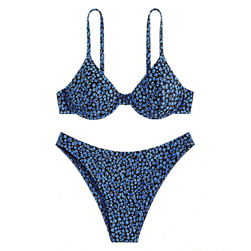 Dot Sexy Separated Bikini Swimwear for Women