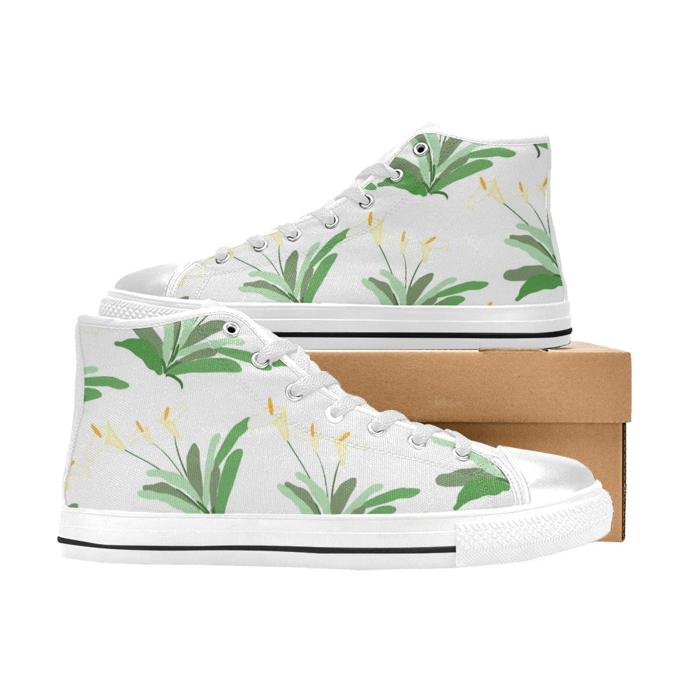 Custom High Top Canvas Shoes for Women Model017