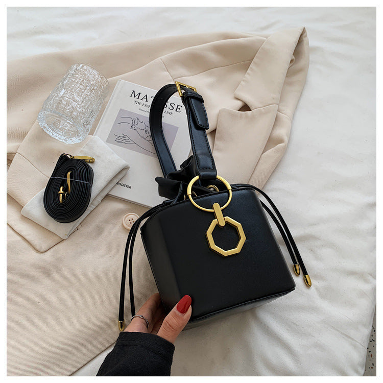 Crossbody Handheld Bucket Bag