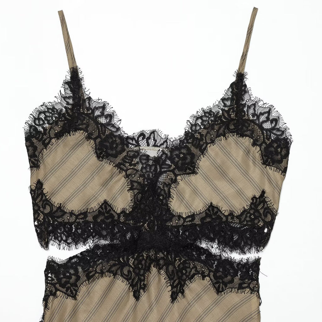 Hot girl opens up to design lingerie dress