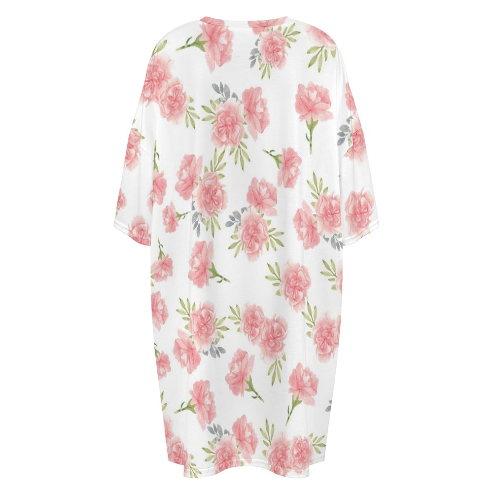 Women's one-size long T-shirt/pajama top