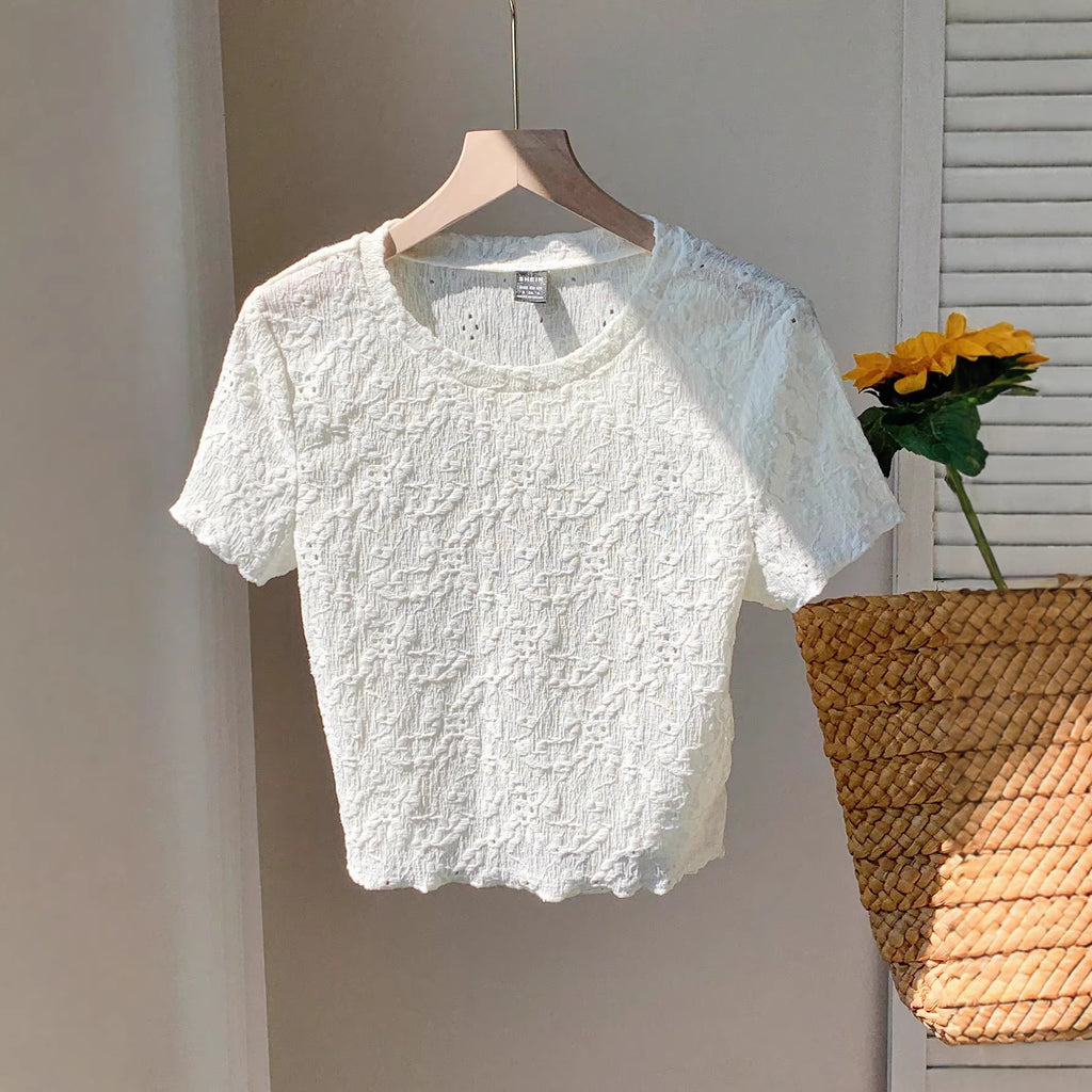 Loose short sleeved women's T-shirt