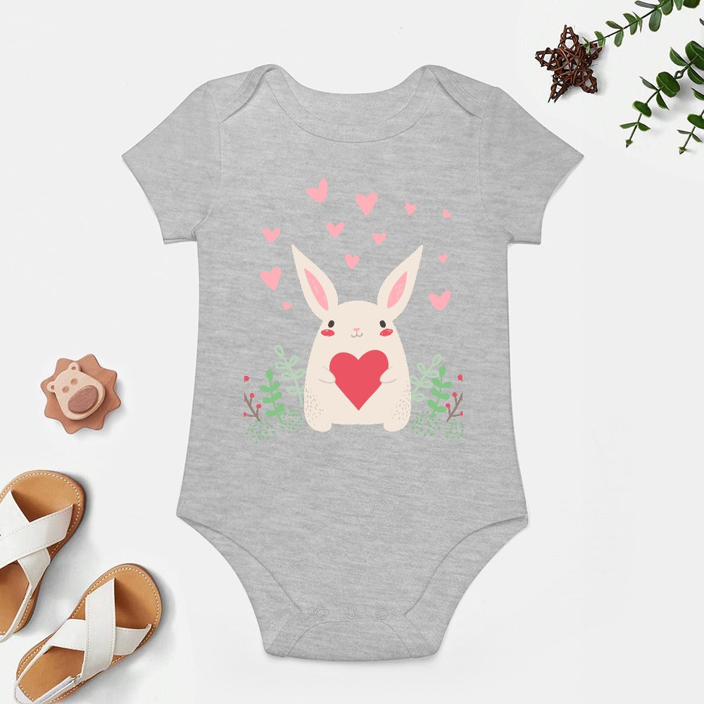 Short -Sleeve Baby's Bodysuit