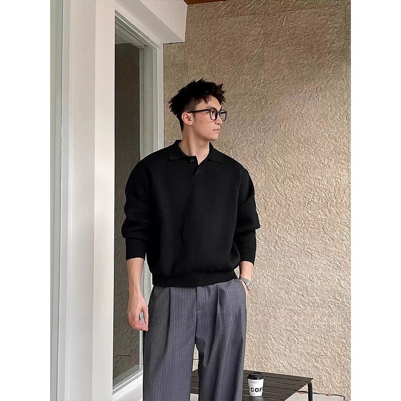 SmaColor Crewneck Sweater for Men