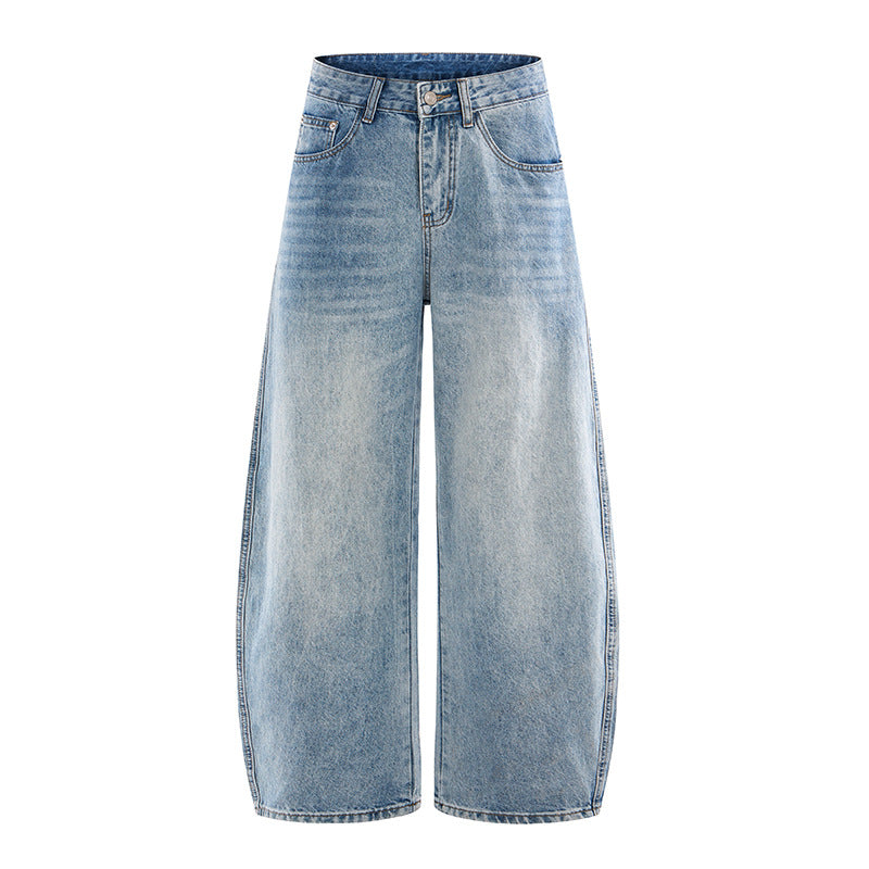 Men's Wear Fashion Straight Leg Denim Pants