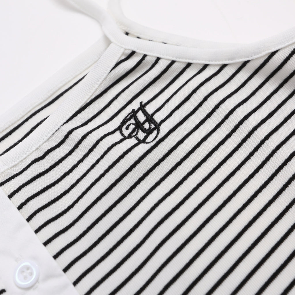 Embroidered Tank Top for Women, Lace Trimmed Hem, Fitted Slimming Inner Wear Sleeveless Top