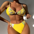 Women's bikini swimsuit for hot springs and beach