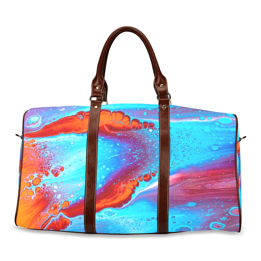Travel Bag Brown (Small) (Model 1639)