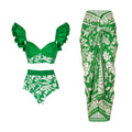High-Waisted Sexy Bikini Beach Vacation Set Dress, Swimwear for Women