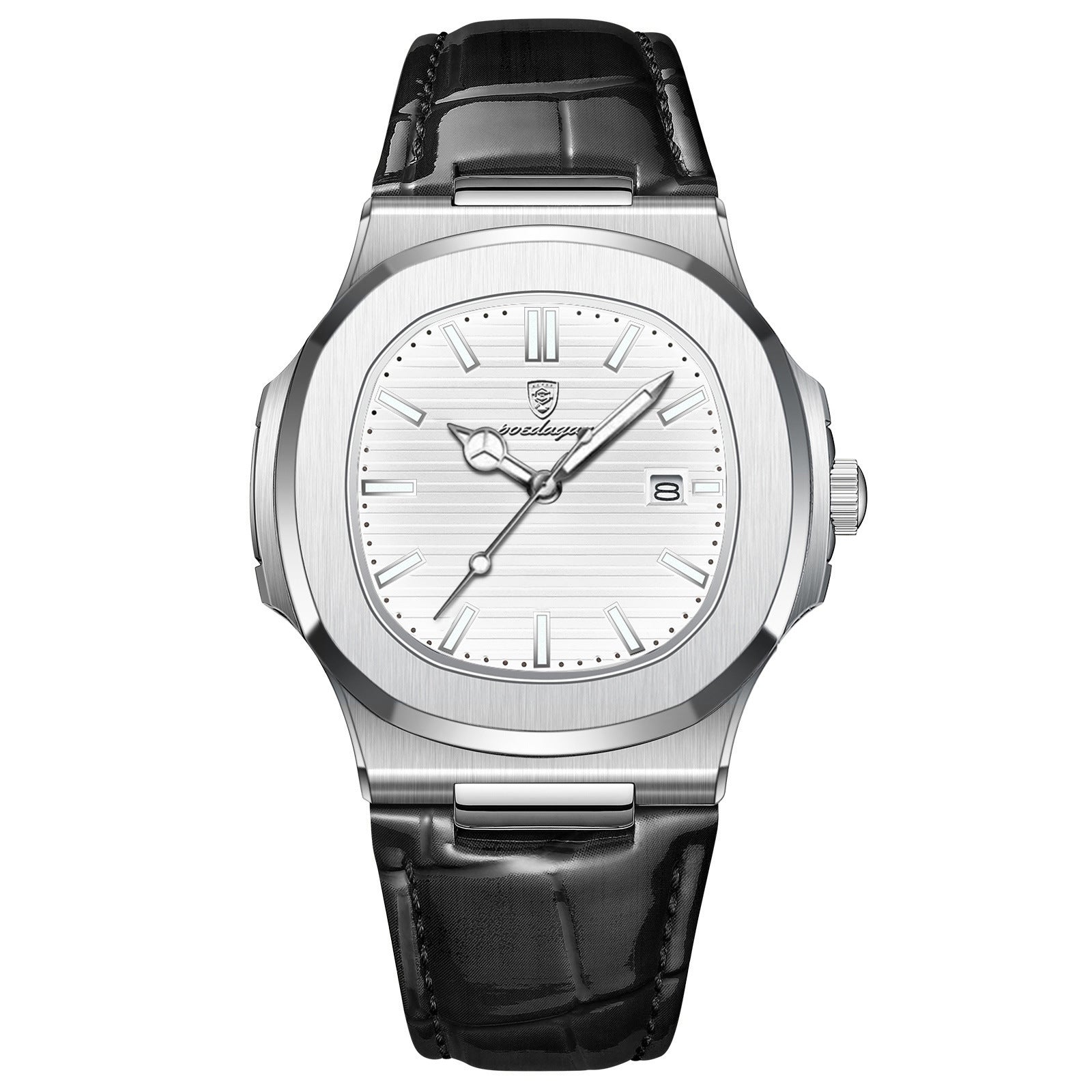 Men's waterproof luminous quartz watch
