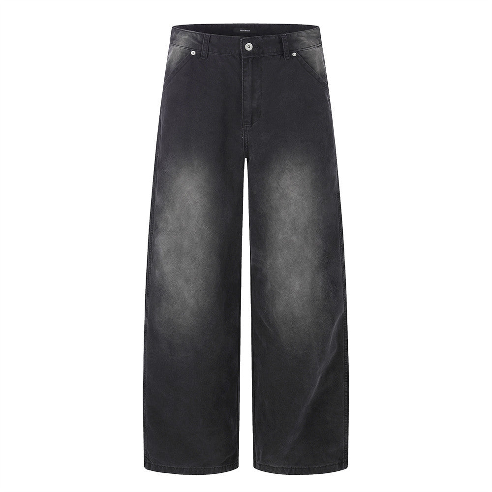 Grinding white to make old straight leg pants