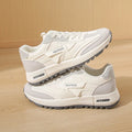Lace Up Round Toe Contrast Athletic