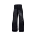 Denim Pants Men's Design Desert Style Flared Tapered Fit Casual Straight Leg Jeans