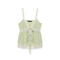 Hot girl lace lingerie style camisole top
