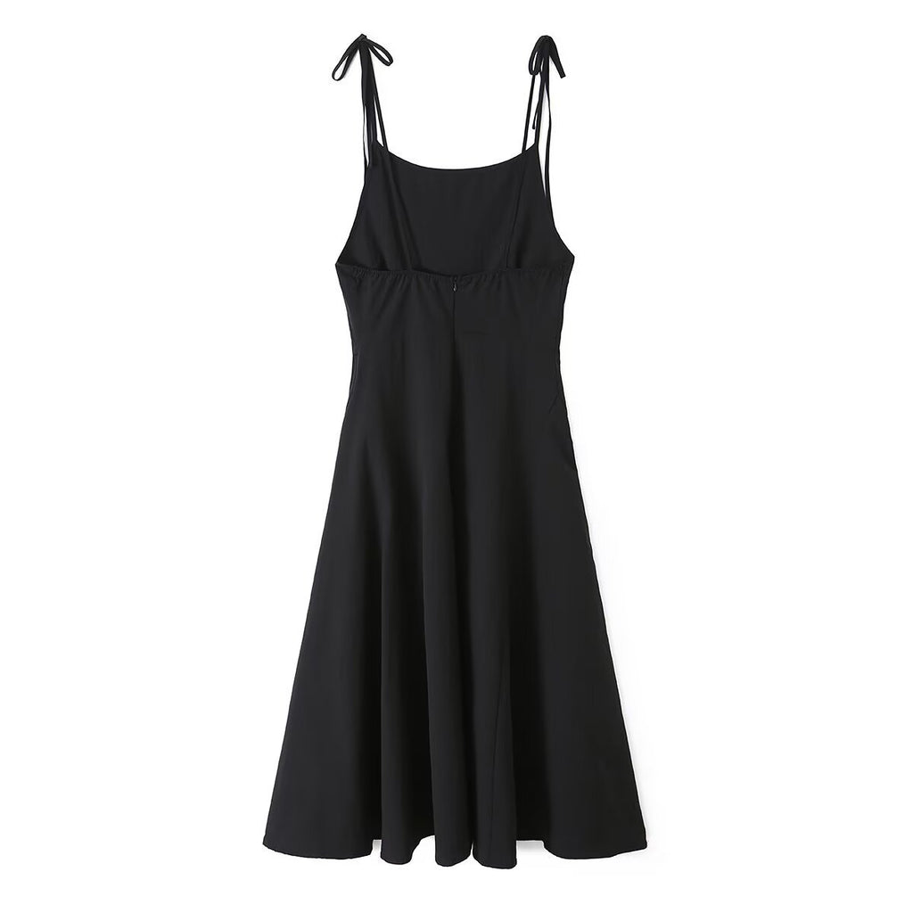 French bow flute dress for summer