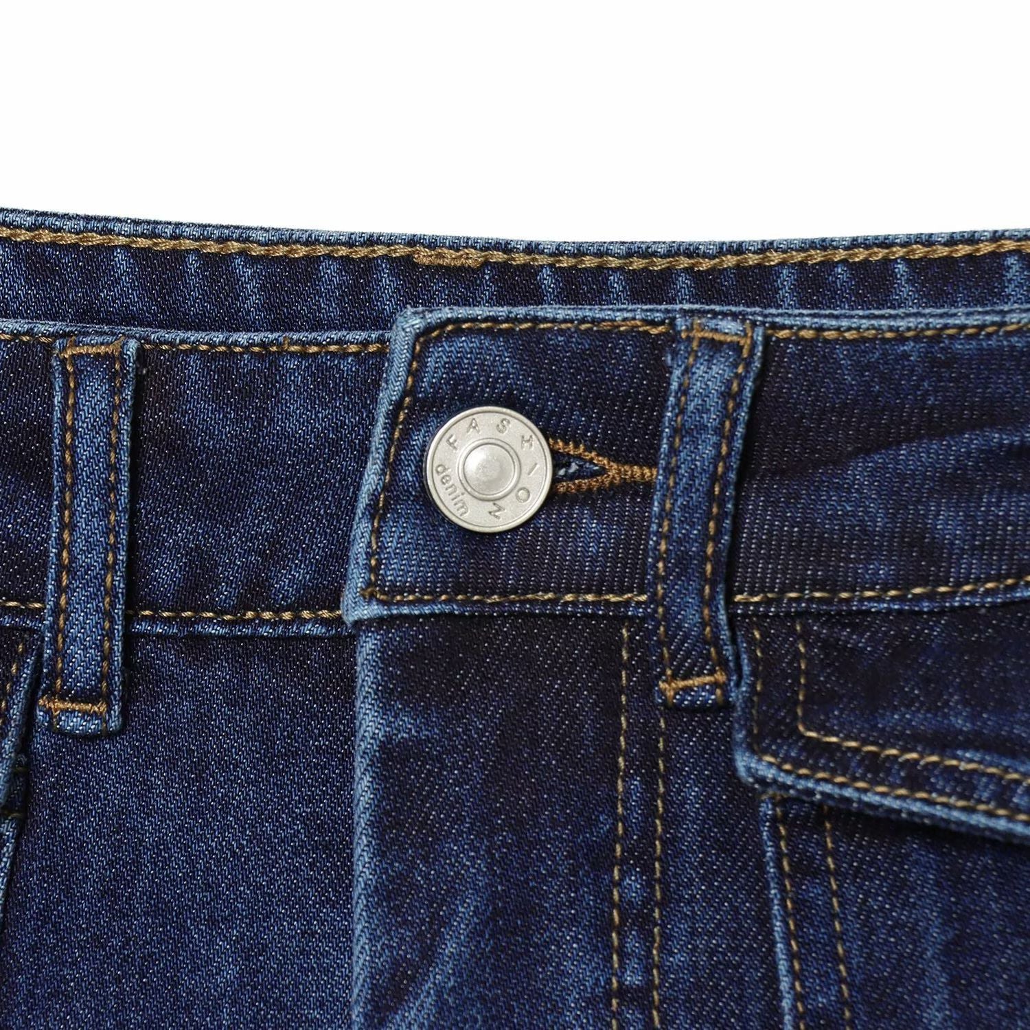 Street high waisted flared pleated jeans