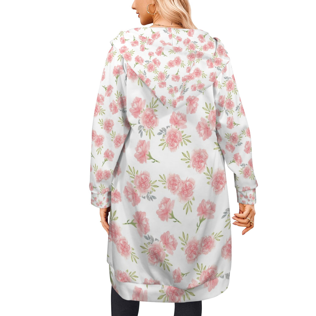 Women's Long Hooded Coat