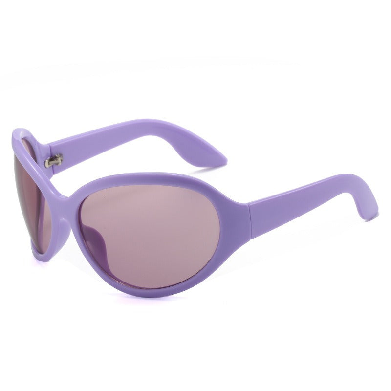 Sunglasses personalized hip-hop large frame glasses alien sunglasses female