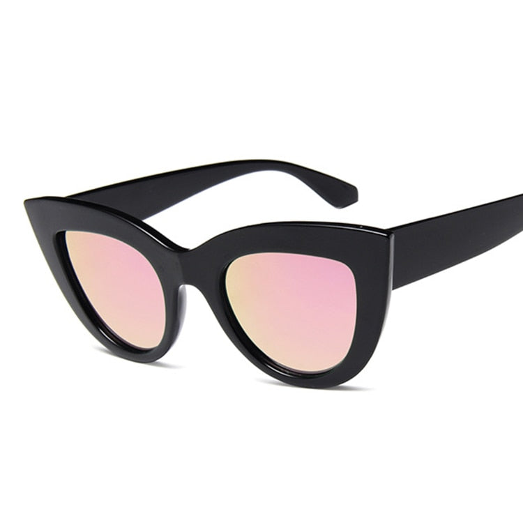 Cat Eye Fashion Sunglasses Women Vintage Luxury Brand Designer Black Glasses Sun Glasses For female UV400 Eyewear Shades
