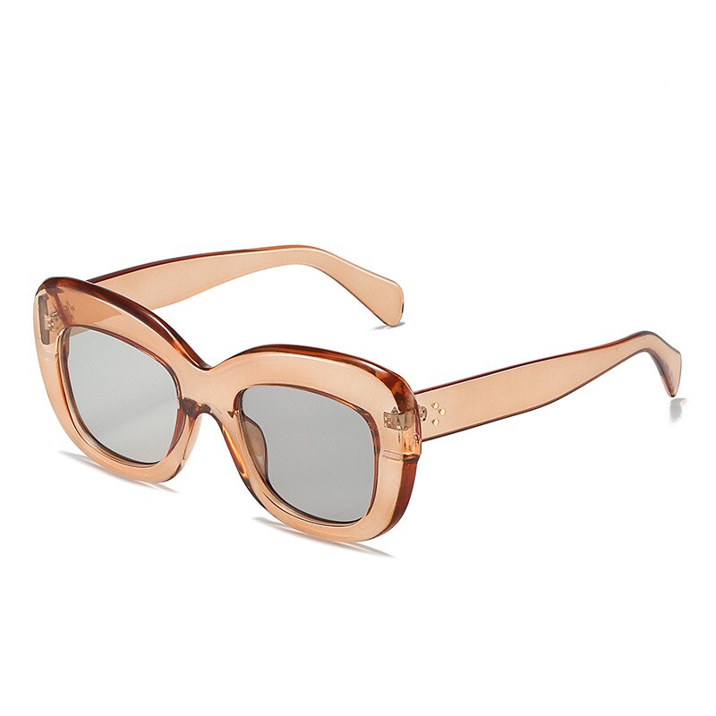 Square Vintage Sunglasses Women Men Brand Designer Retro Sun Glasses  Fashion Shades for Female Oculos De Sol