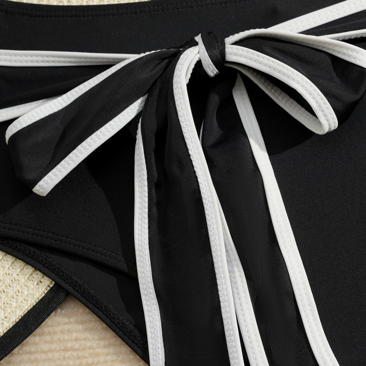 Black swimsuit bikini