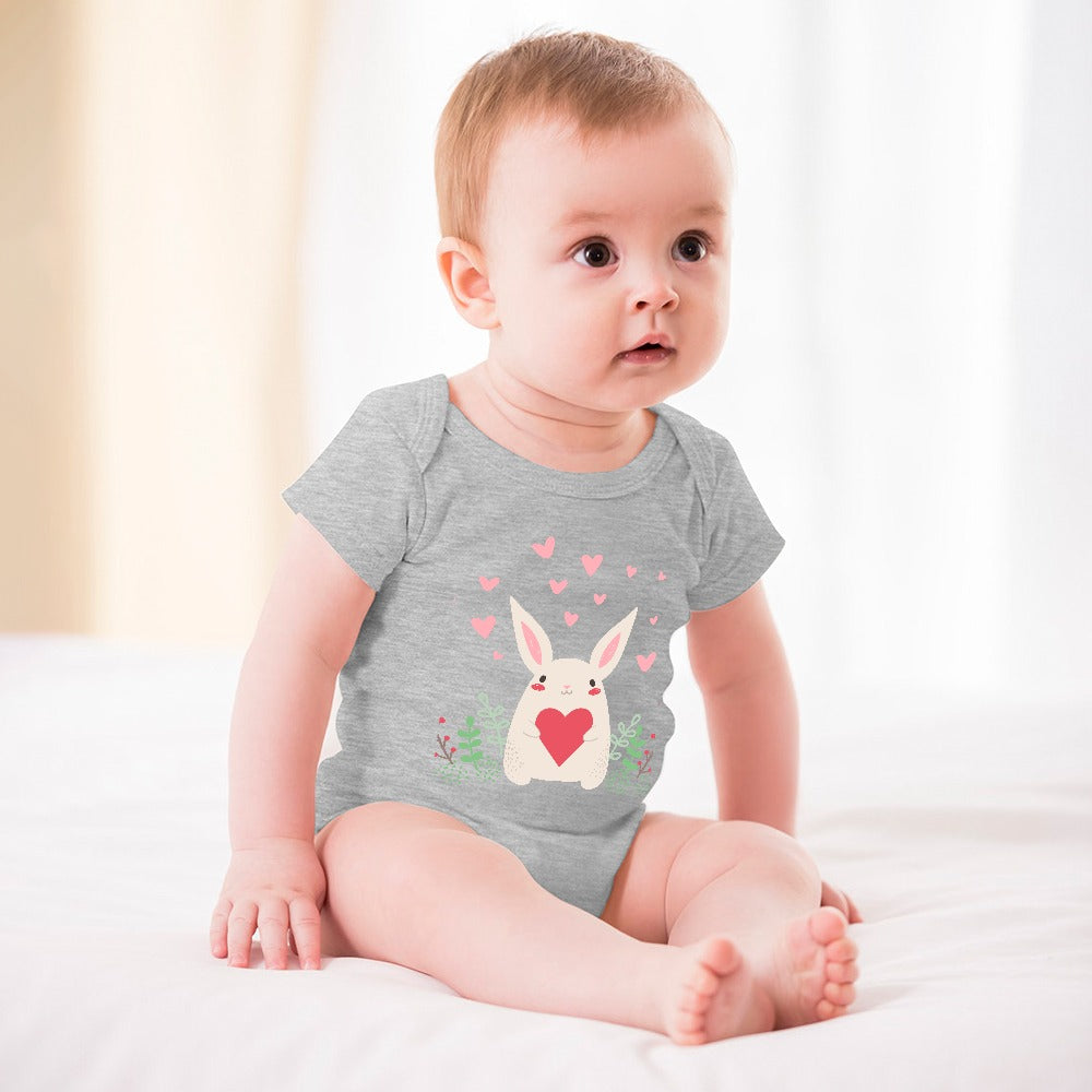 Short -Sleeve Baby's Bodysuit