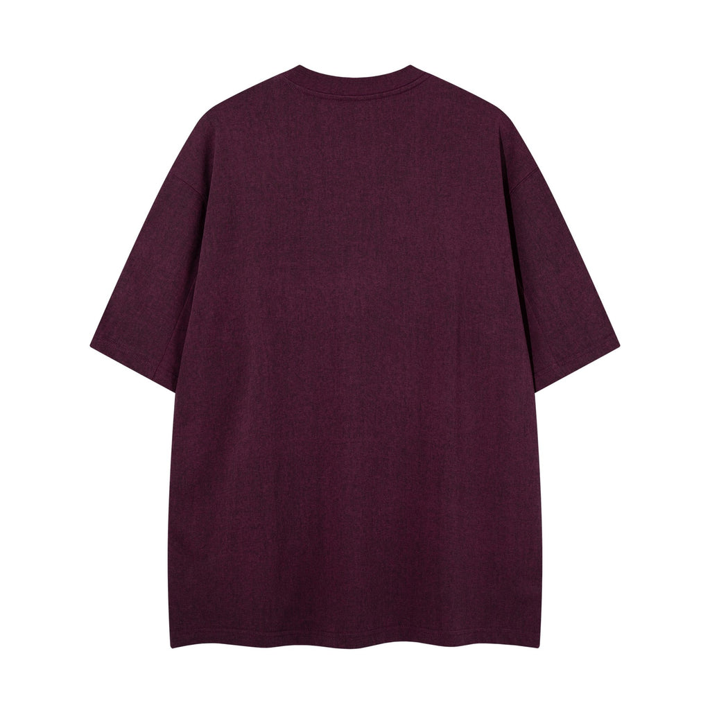 Digital stamp printed short sleeves